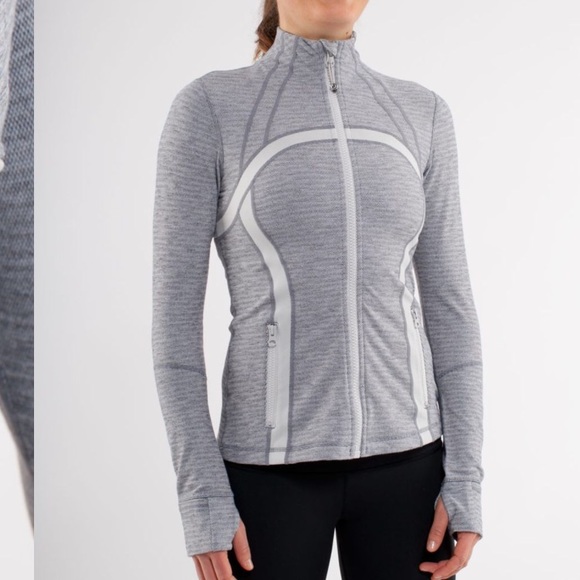 lululemon athletica Jackets & Blazers - Lululemon Define Jacket Pique size 4 Silver
